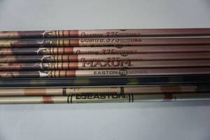 lot 75 image: 9 - Assorted Easton XX75 2319 Aluminum Arrows