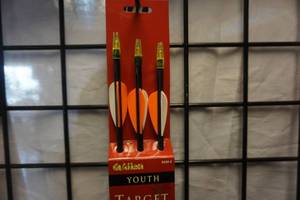 lot 37 image: Allen Model 9026 26 3 Pack Youth Fiberglass Target Arrows