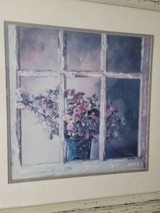 lot 122 image: Window Still Life Bouquet