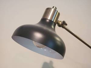 lot 132 image: Contemporary Bell Shade Desk Lamp