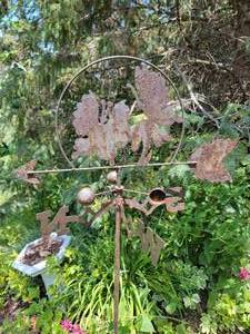 lot 33 image: Butterfly Theme Weathervane