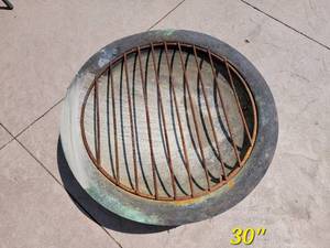 lot 37 image: Contemporary Saucer Firepit
