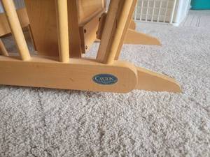 lot 45 image: Bow-Back Gliding Rocker