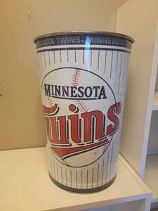 lot 57 image: MN Twins Waste Bin