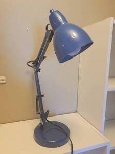 lot 143 image: Retro Blue Desk Lamp