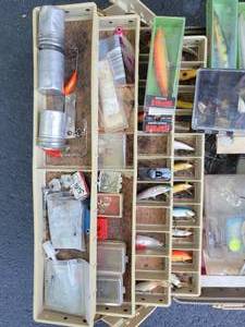 lot 102 image: Large Fishing Lure Bundle