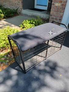 lot 180 image: Garage Storage Bench