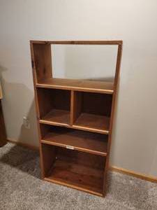 lot 187 image: Rugged Cubbie Half Bookcase