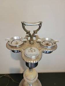 lot 156 image: Art Deco Light-Up Smoking Stand