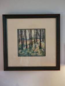 lot 211 image: Enchanting Fine Art Impressionist Print by M. Thompson - Glade