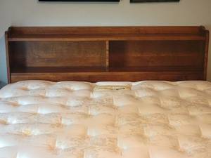 lot 110 image: MCM Full Size Bed Set