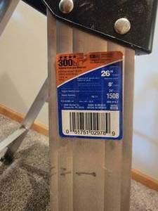 lot 227 image: Professional Grade Werner Step Ladder  26