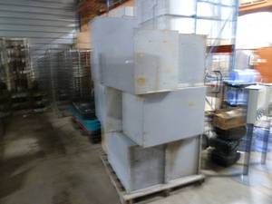 lot 23 image: Steel Cabinets x 6