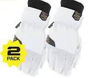 lot 25 image: MEHCANIX WEAR DURAHIDE INSULATED LEATHER DRIVER COLDWORK WINTER WORK GLOVES (Large)