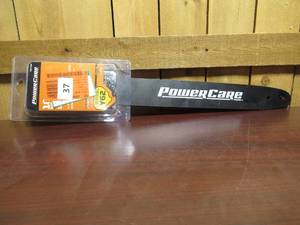 lot 37 image: Powercare 18 In. Bar And Chain Combo