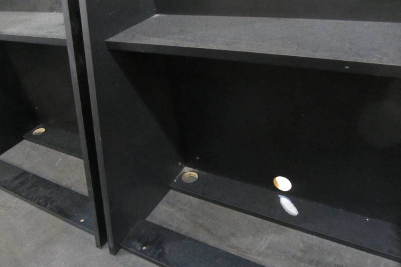 Angled Shelving (Two Units)