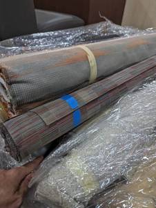 Amazing Pallet of upholstery fabric rolls - mixed colors and styles