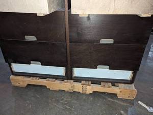 Pallet of 4 Draw units missing draws or fronts - like lot 27-32 but 4 units total