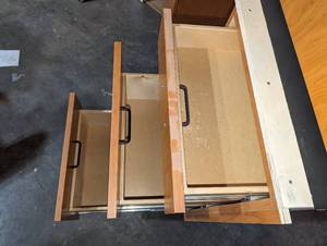 64L x 28W x 37H Heavy Duty Base Cabinets with Drawers 2 UNITS