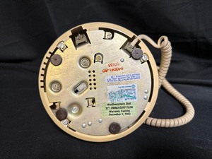lot 55 image: Vintage Rotary Telephone French Style Bell Western Telephone
