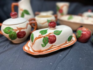 lot 294 image: Large Lot of Franciscan Apple China Serving Pieces