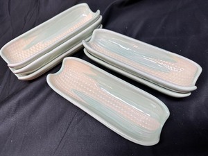 lot 242 image: Set of 4 Pfaltzgraff Vera Cruz Corn Butter Dishes