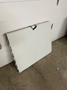 lot 215 image: Plastic Folding Table with Handle