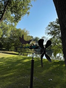 lot 187 image: Garden Windmill