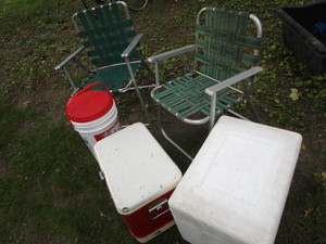 Coolers, Chairs