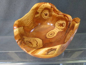 Carved Burl Bowl