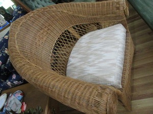Vintage Wicker Chair