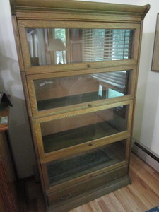 Antique Lawyers Bookcase