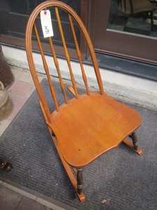 Antique Bentwood Rocker - Small