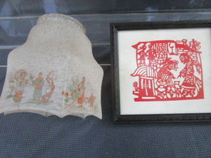 Chinese Paper Cut Art, Lamp Shade