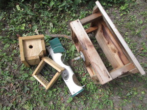 Bird Feeders & Wren House