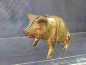 Cast Piggy Bank
