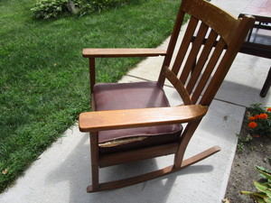 Mission Style Rocker