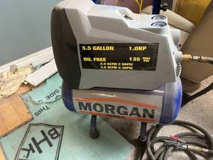lot 5 image: Morgan Air Compressor