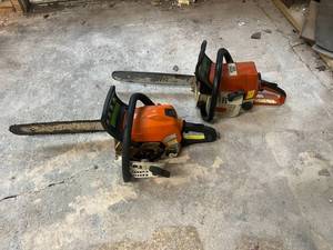 lot 12 image: Stihl MS211c & Stihl 025 Chainsaws
