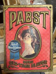 lot 20 image: Pabst Blue Ribbon Sign