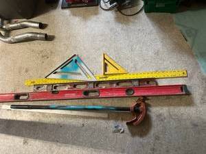 lot 66 image: Conduit Bender, Levels & Squares
