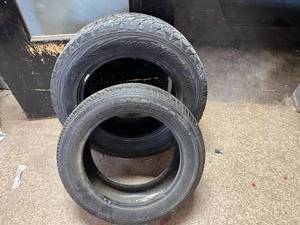 lot 93 image: Tires - P24565R17 & P20555R16