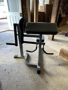 lot 116 image: Iron Grip Sport Plate Loaded BicepTricep Machine