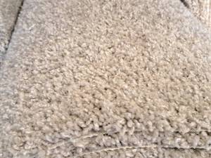 lot 121 image: Edgewood Chrome Carpet Remnant 30x12
