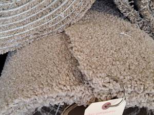 lot 123 image: Panaramic Reed Carpet Remnant 39.75x12
