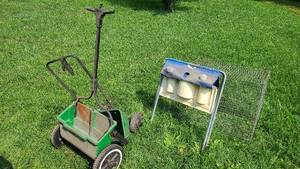 lot 78 image: Outdoor maintenance and entertainment supplies