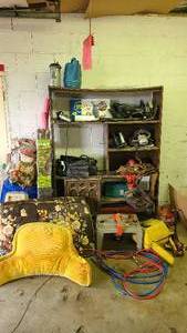 lot 87 image: Large lot of tool boxes, power tools, etc