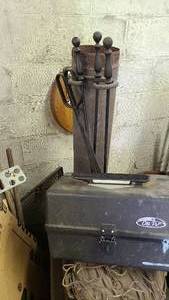 lot 1 image: Vogelzang Box Wood Stove Model BX-42E