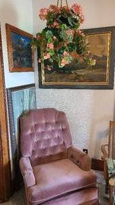lot 58 image: Vintage framed paintings,