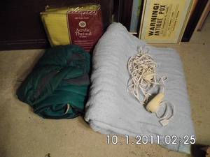 lot 15 image: Bed coverings to keep you warm
